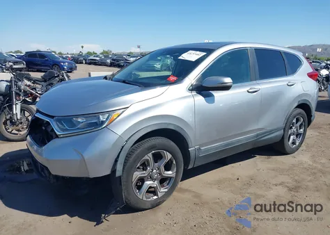 2017 Honda Cr-V Ex-L/Ex-L Navi из США, поврежденный, VIN 5J6RW2H82HL004647